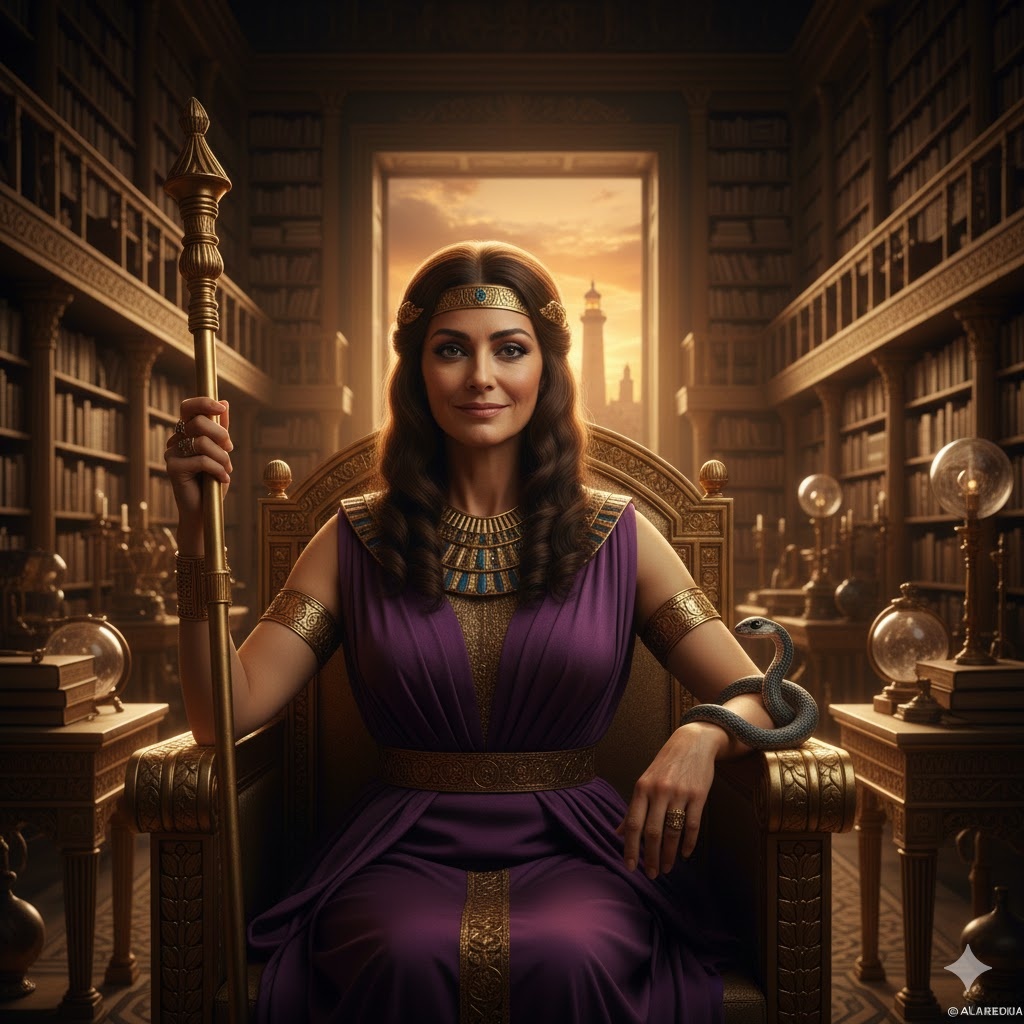 "Последний профессионал: Ум и коварство Клеопатры", иллюстрация создана сетью Джемини