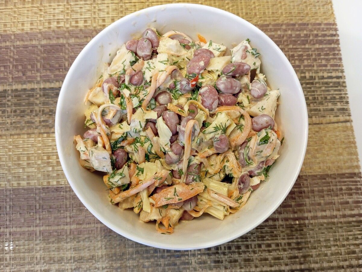 Салат "Индийский"