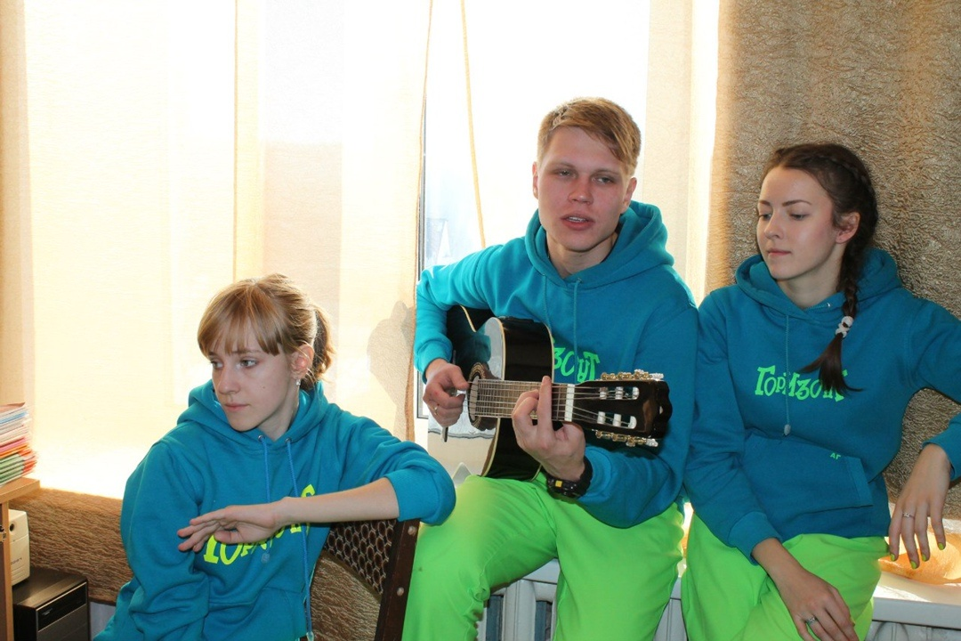 Женя Трофимов в лагере. Фото: РСО