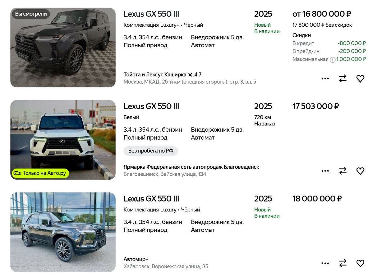 Скриншот сайта Auto.ru  📷
