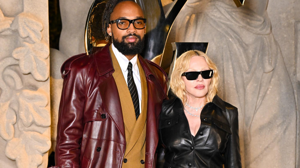    Аким Моррис и Мадонна. Фото: Getty Images