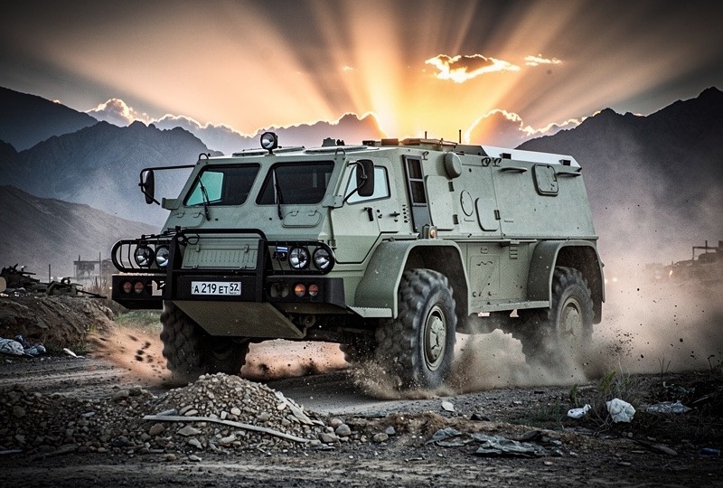 Русский «Хаммер», который не взлетел: почему странный броневик «Водник» так и не стал массовым