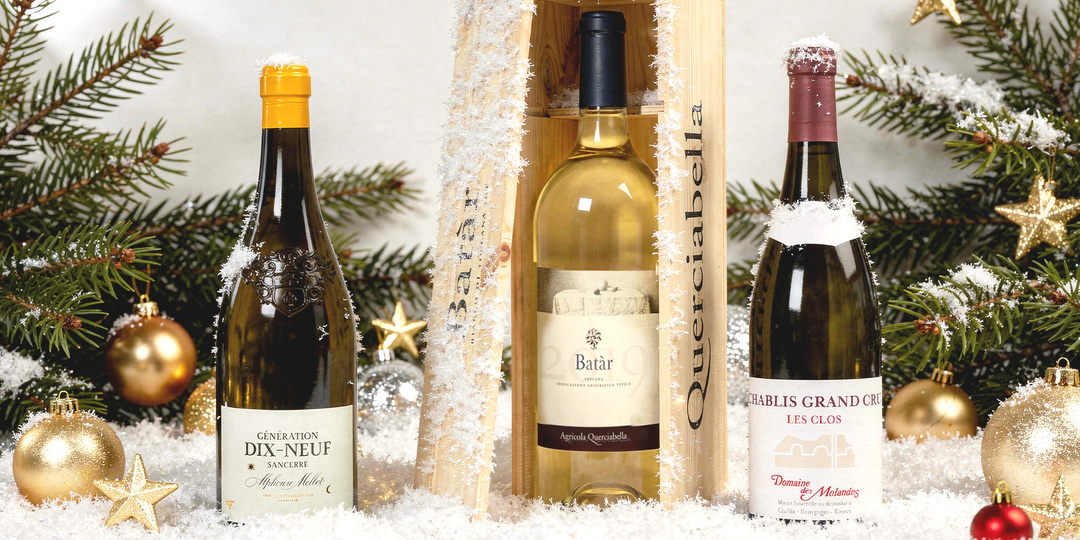 Роскошные подарки: белые вина