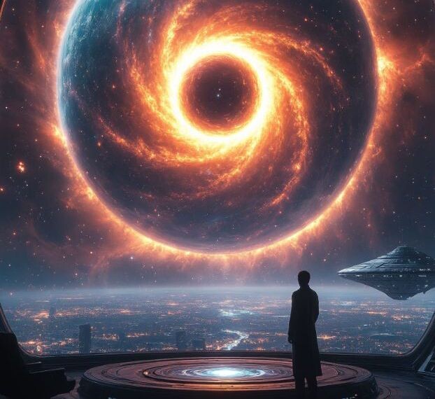 Луми прибывает на корабль Саблина