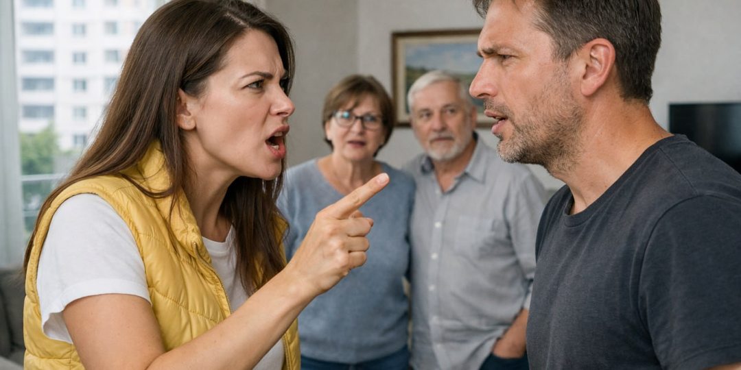 Пусть твои родители съезжают, или я с ребёнком ухожу. — Марина не выдержала и поставила точку