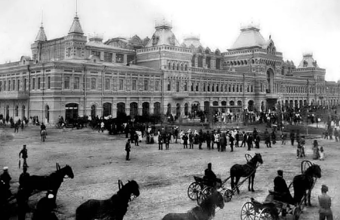 Главное здание Нижегородской ярмарки, XIX век