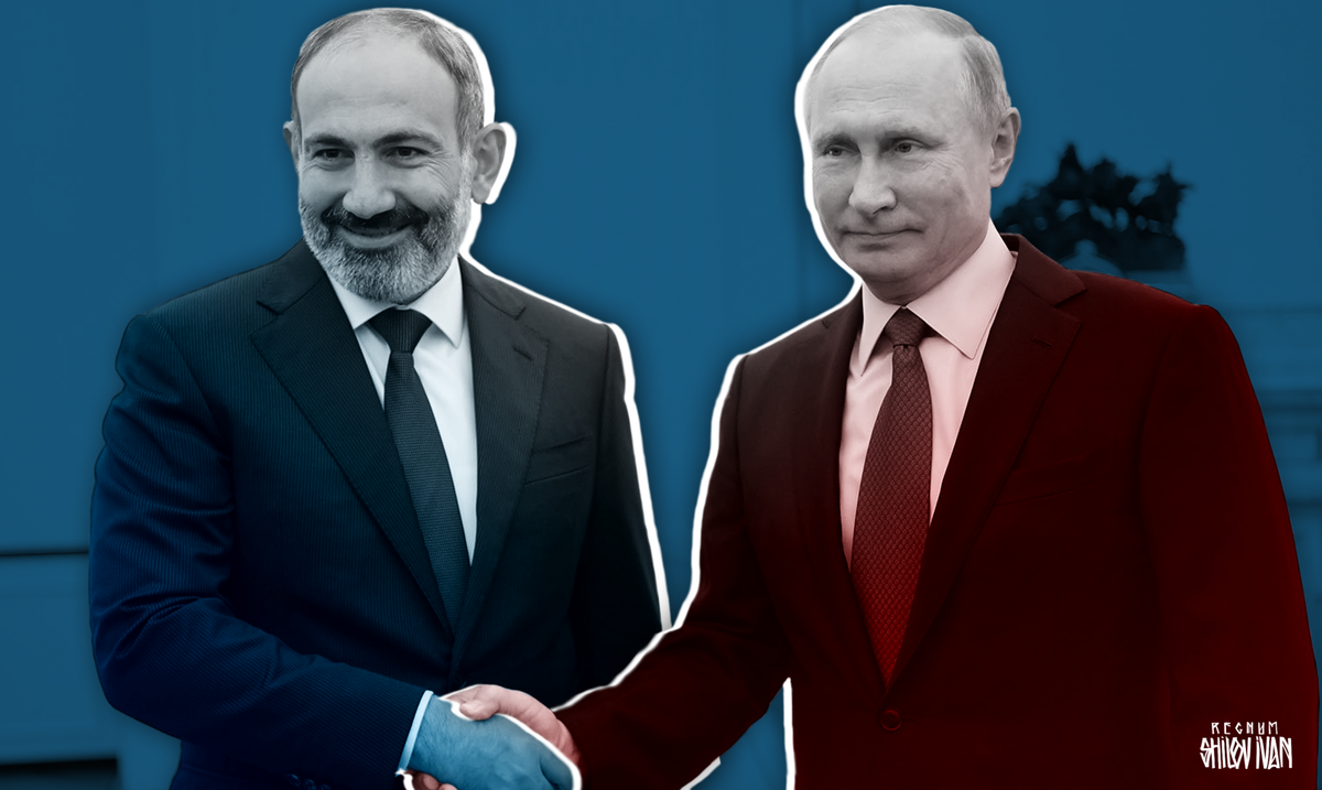    Владимир Путин и Никол Пашинян / Источник: Иван Шилов © ИА REGNUM