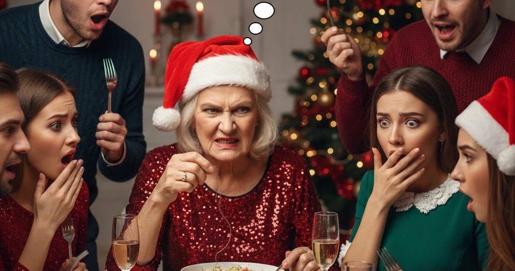 "Ты приготовила помои, вместо салатов!" - сказала свекровь.