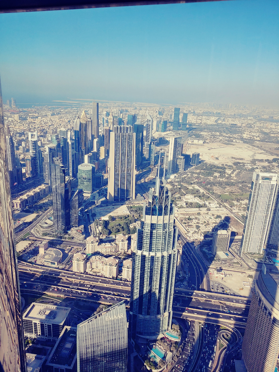 Вид с 125 го этажа