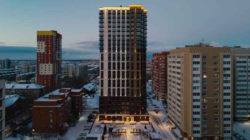 Жилой комплекс в Новосибирске
