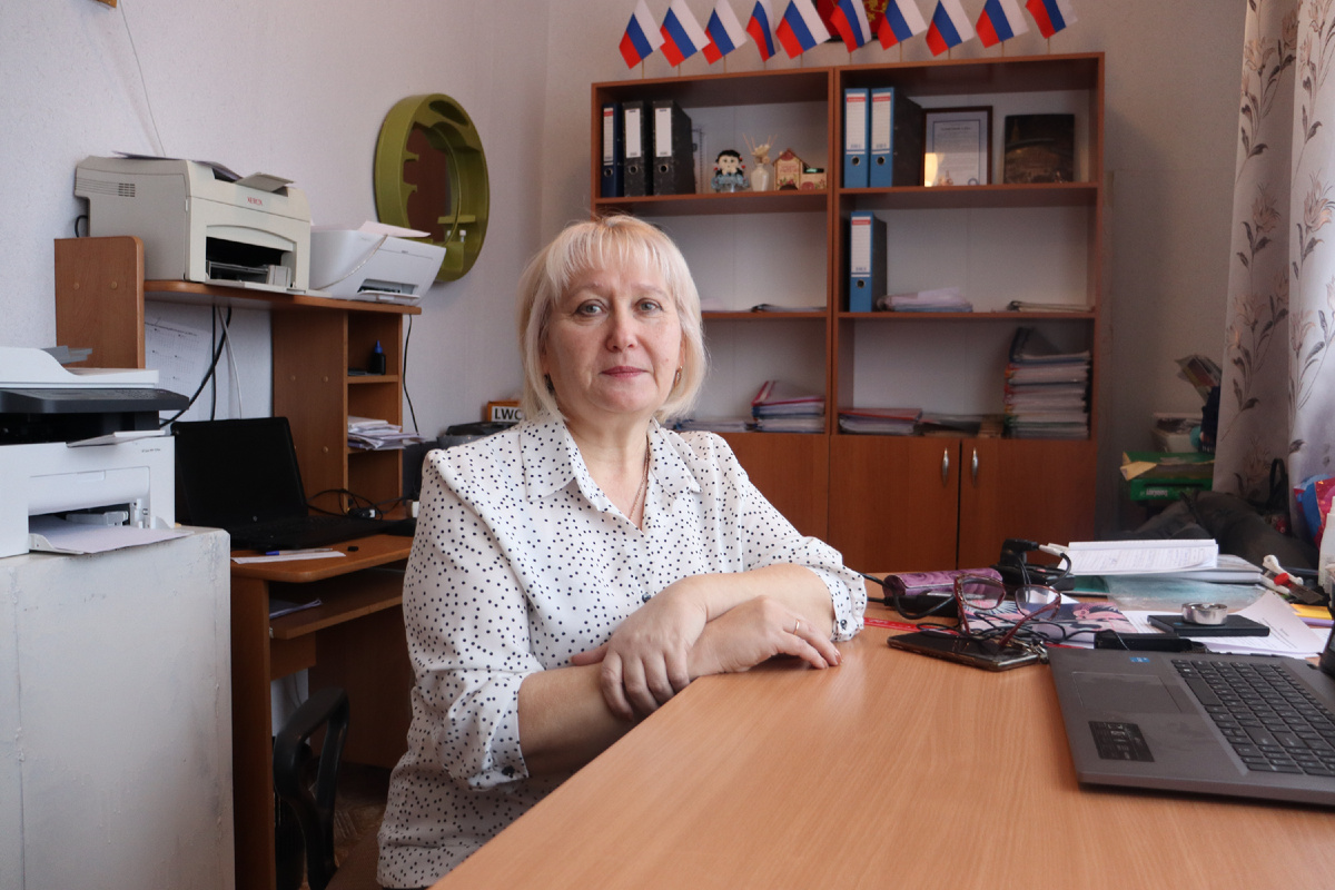 Галина Румянцева, директор Вознесенской СОШ