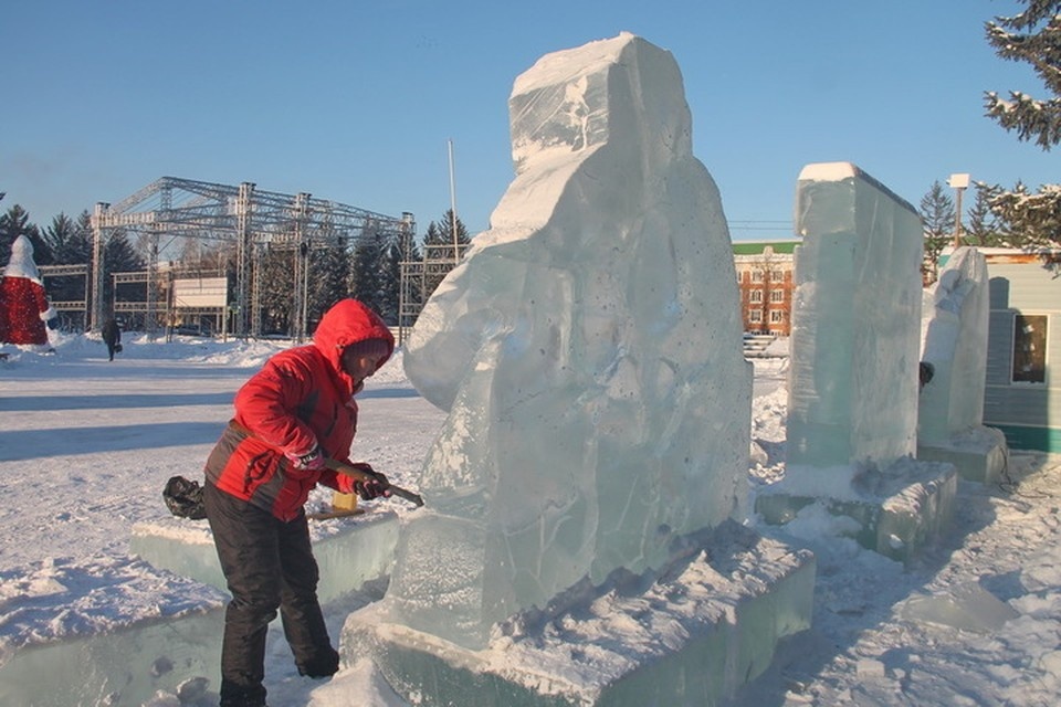    Мастера уже приступили к созданию скульптур Андрей САВЕЛЬЕВ
