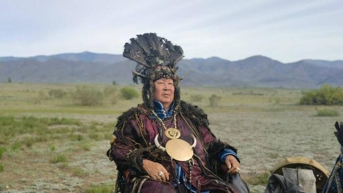 Верховный шаман России, глава кызылской местной религиозной организации шаманов «Адыг-Ээрен» («Дух медведя») Кара-оол Допчун-оол. Фото © VK / Кара-Оолтюлюшевич Допчун-Оол