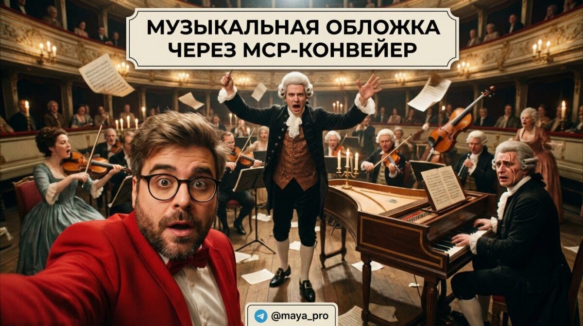    Как создать обложку музыкального альбома с помощью MCP-конвейера Артур Хорошев