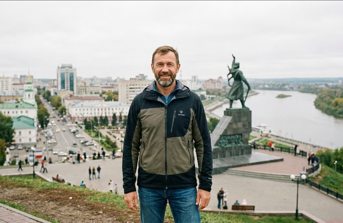 Андрей Головин, переехал в Уфу в 2018 году