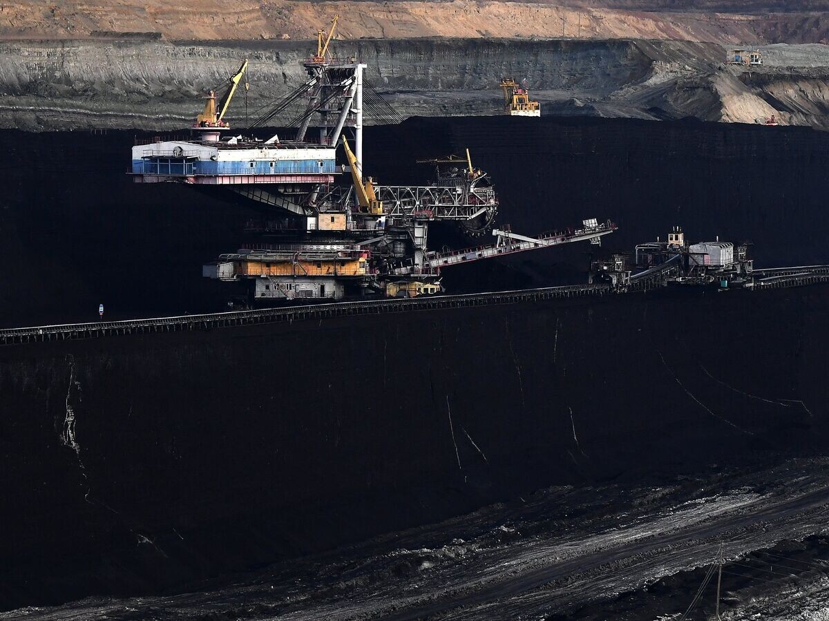    Добыча угля в Красноярском крае© РИА Новости . Илья Наймушин