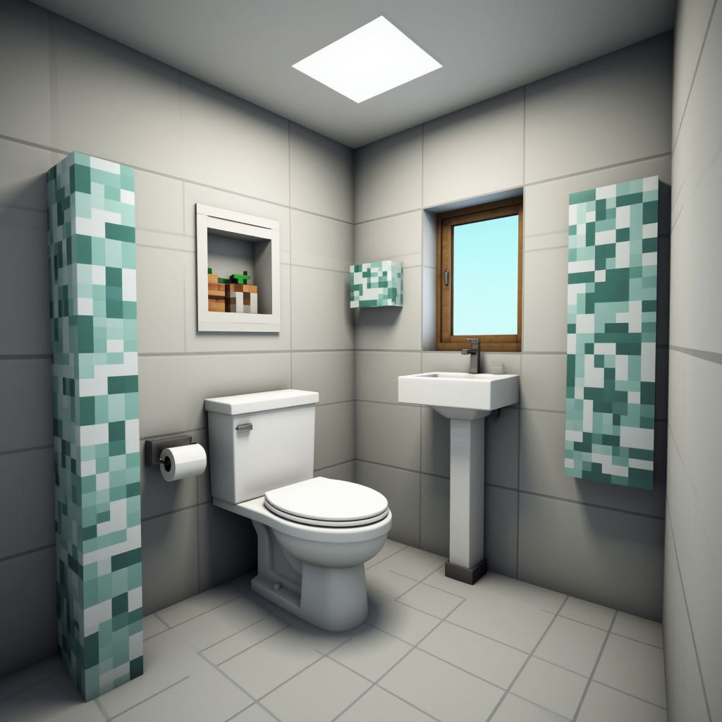 Туалет в котором я залез в вентиляцию 