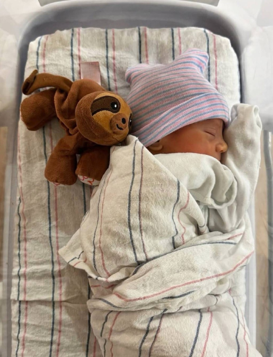    Новорождённый ребёнок Анны Курниковой. Фото: Соцсети Анны Курниковой