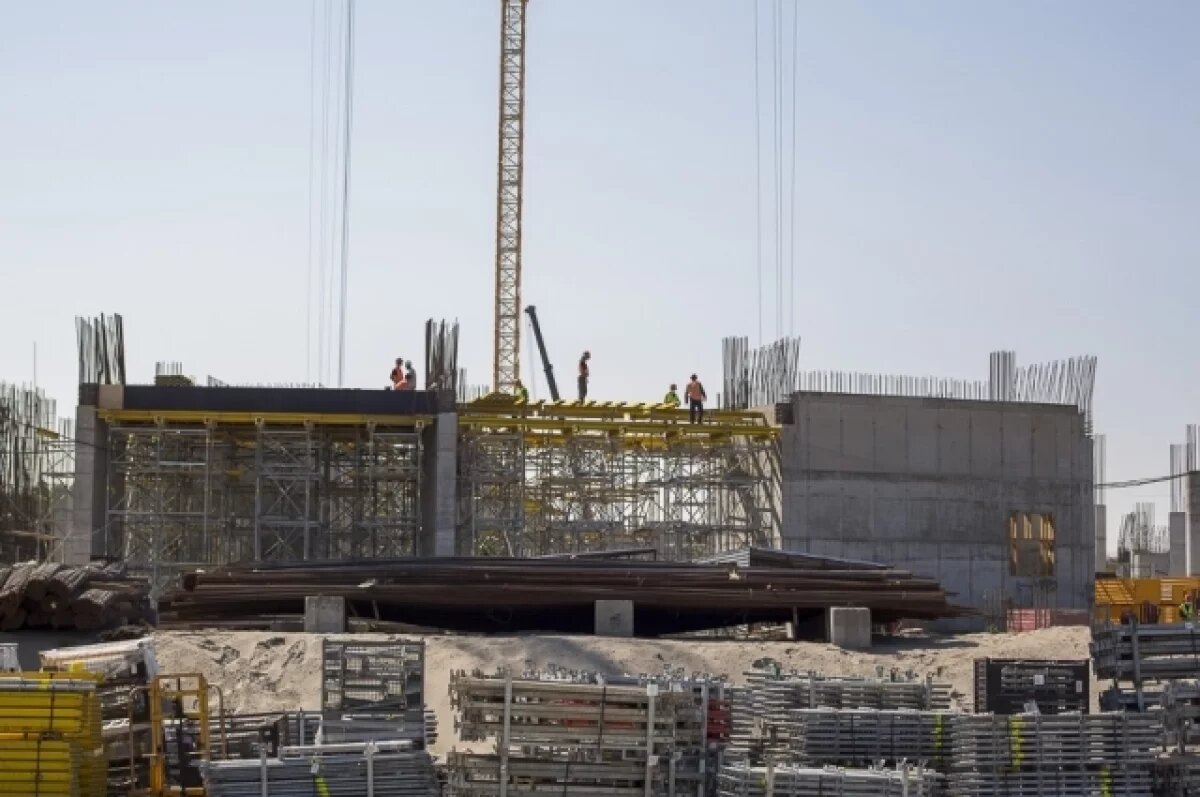    Объем строительства в Новосибирской области снизился на 1,5%