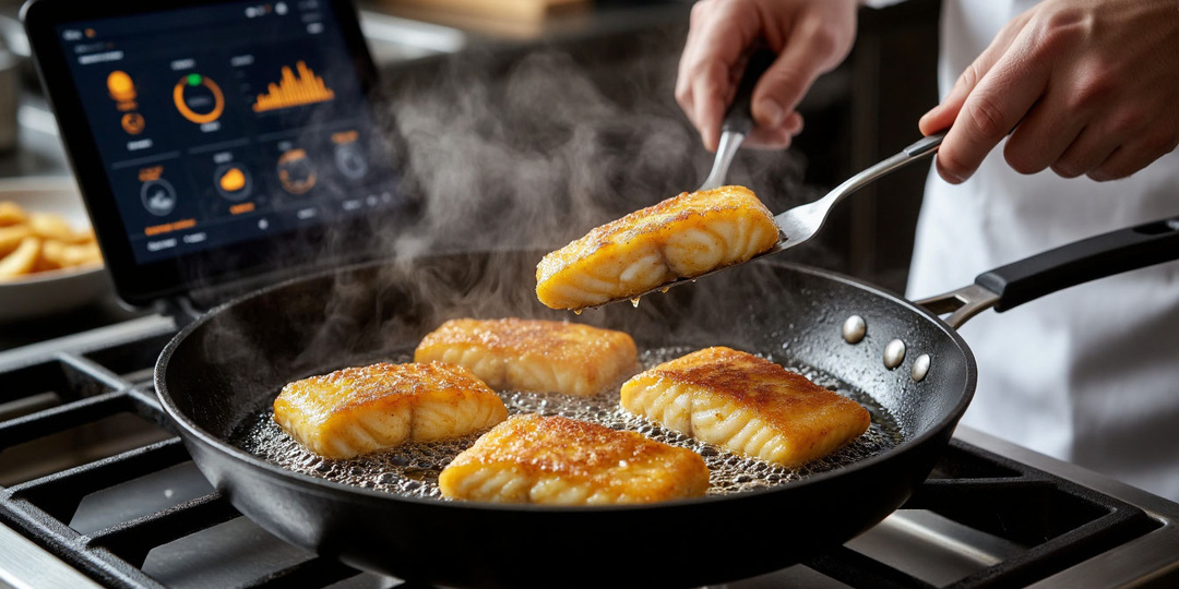 Жареная навага: Секрет «солёного масла» и идеальной корки