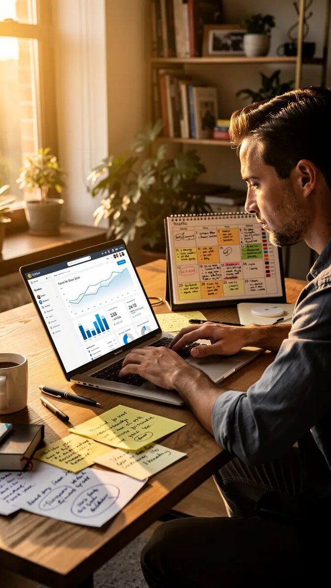    Контент-система против ручного ведения блога "Kontenium"