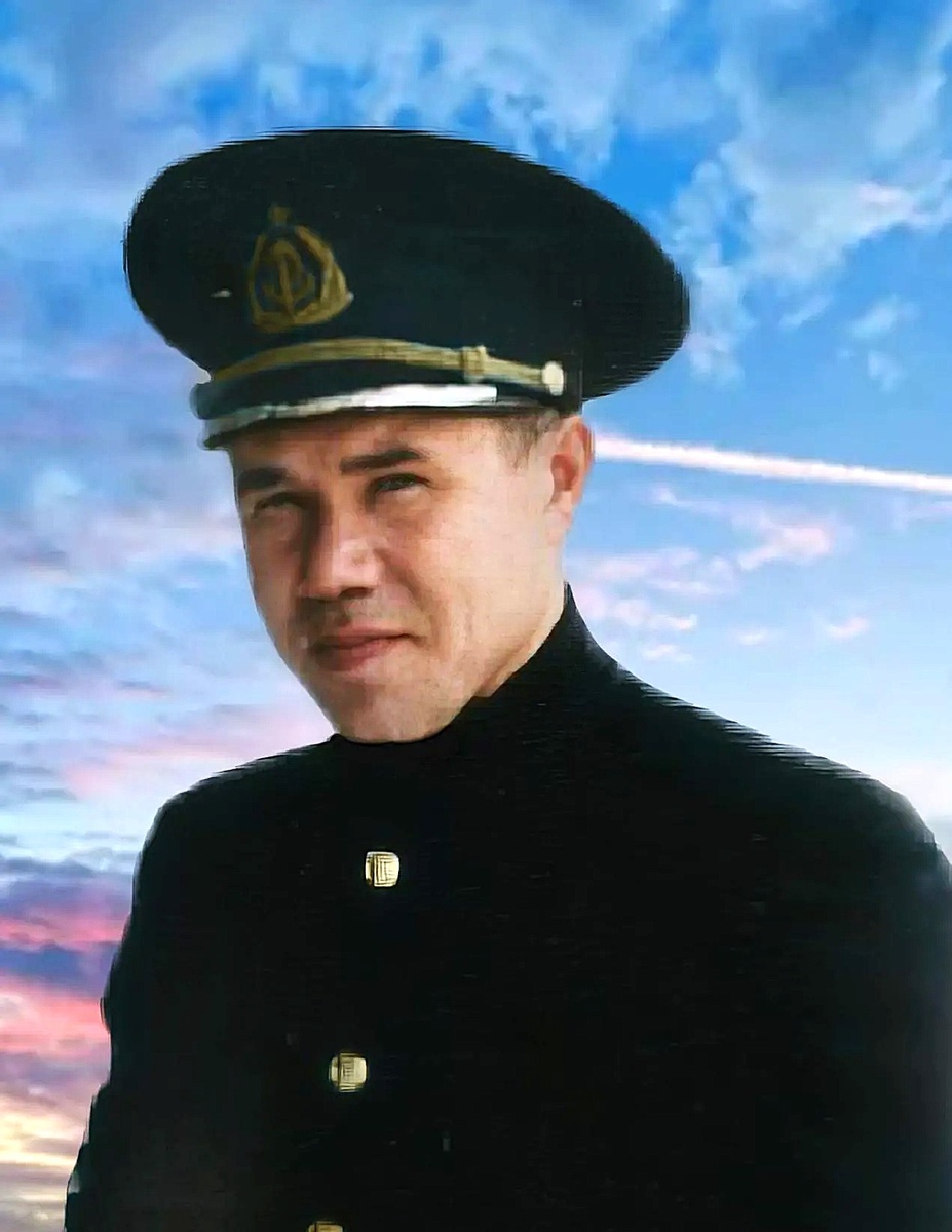 Капитан теплохода «Н.В. Гоголь» Рушан Халилович Гайнуллин. Фото из архива Волжского пароходства.