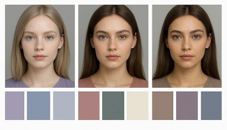 ИИ пример внешности и палитры