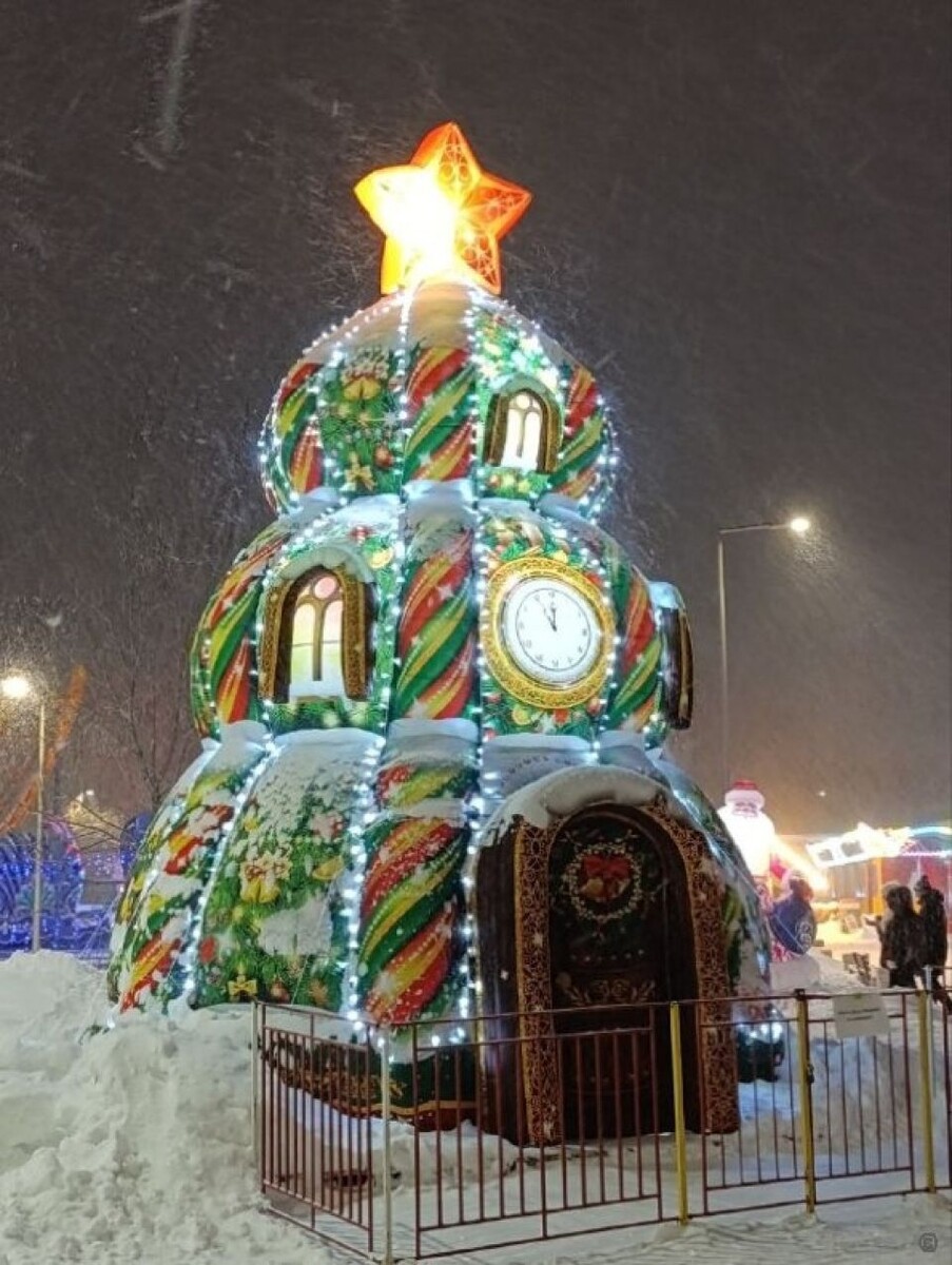    Барнаул перед Новым годом. Источник: barnaul.org