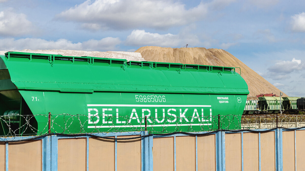 Вагон компании "Беларуськалий" © Depositphotos