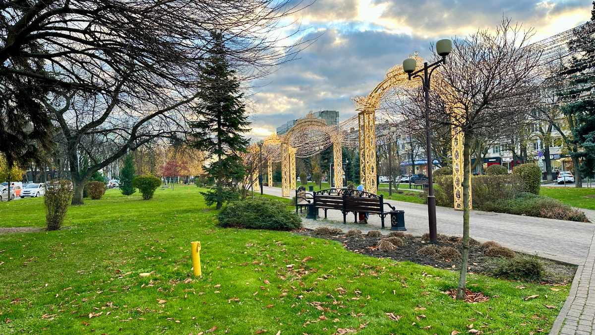 Конец декабря в Краснодаре)