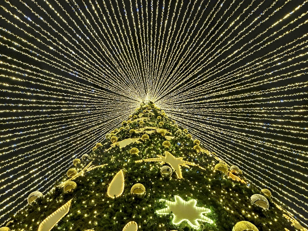 Главная площадка Нового года готовится к открытию в столице Приморья.  Фото: Фото: ФедералПресс / Вера Романескул