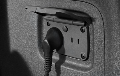 2 розетки в багажнике