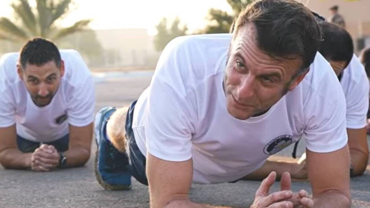    Фото: Emmanuel Macron / YouTube