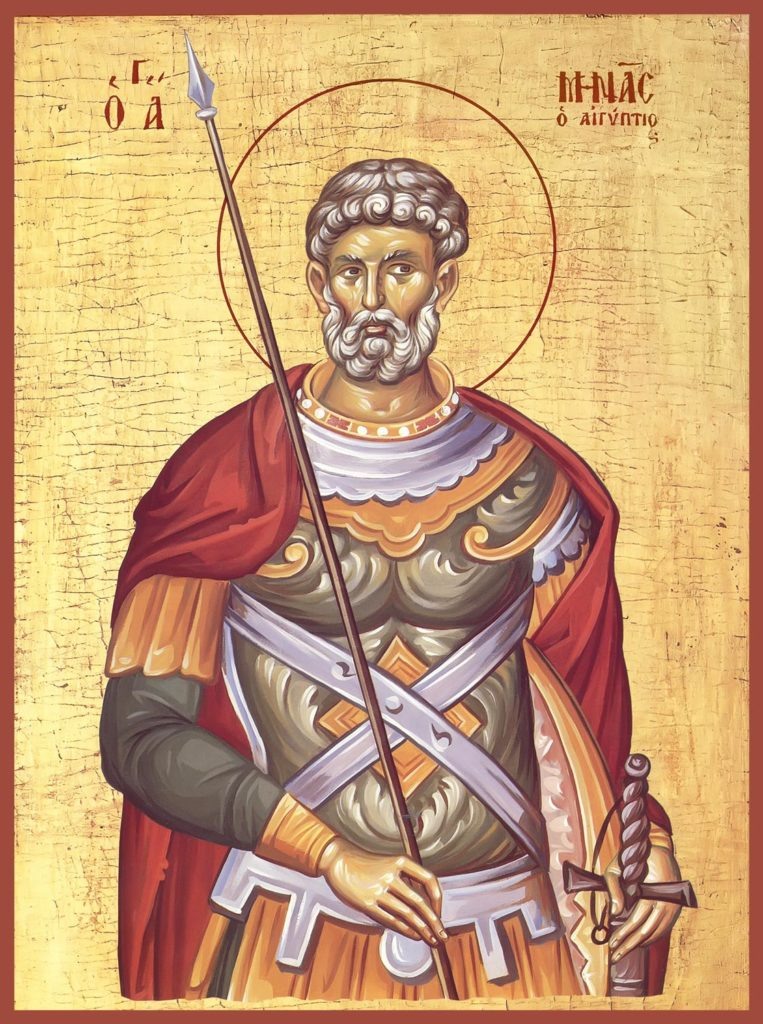 Икона Мины Александрийского. Источник: ikonaspas.ru📷    «На Мина тьма пройдёт мимо»: традиции 23 декабря
