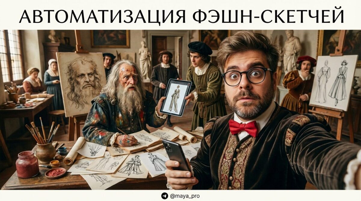    Сервис для автоматизации фэшн-скетчей и ускорения эскизов Артур Хорошев