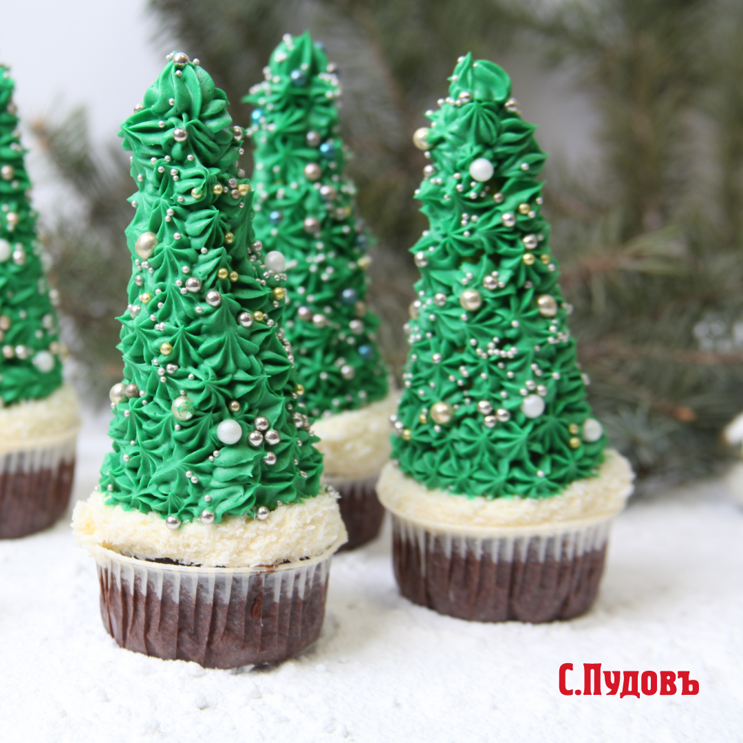 Новогодние маффины