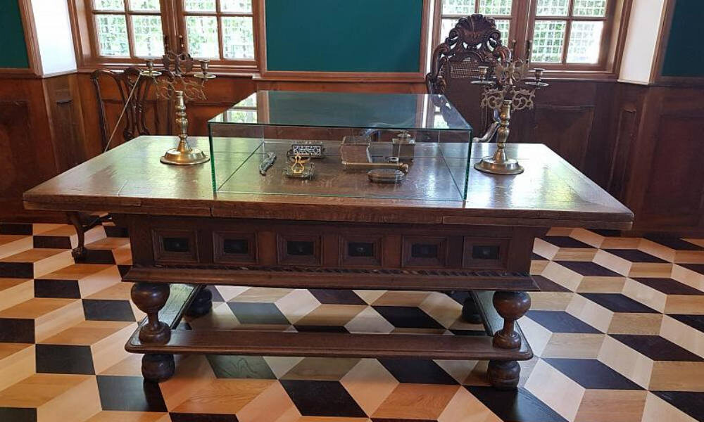 Летний сад в Санкт-Петербурге. Кабинет Петра I. Фото: www.rusmuseum.ru