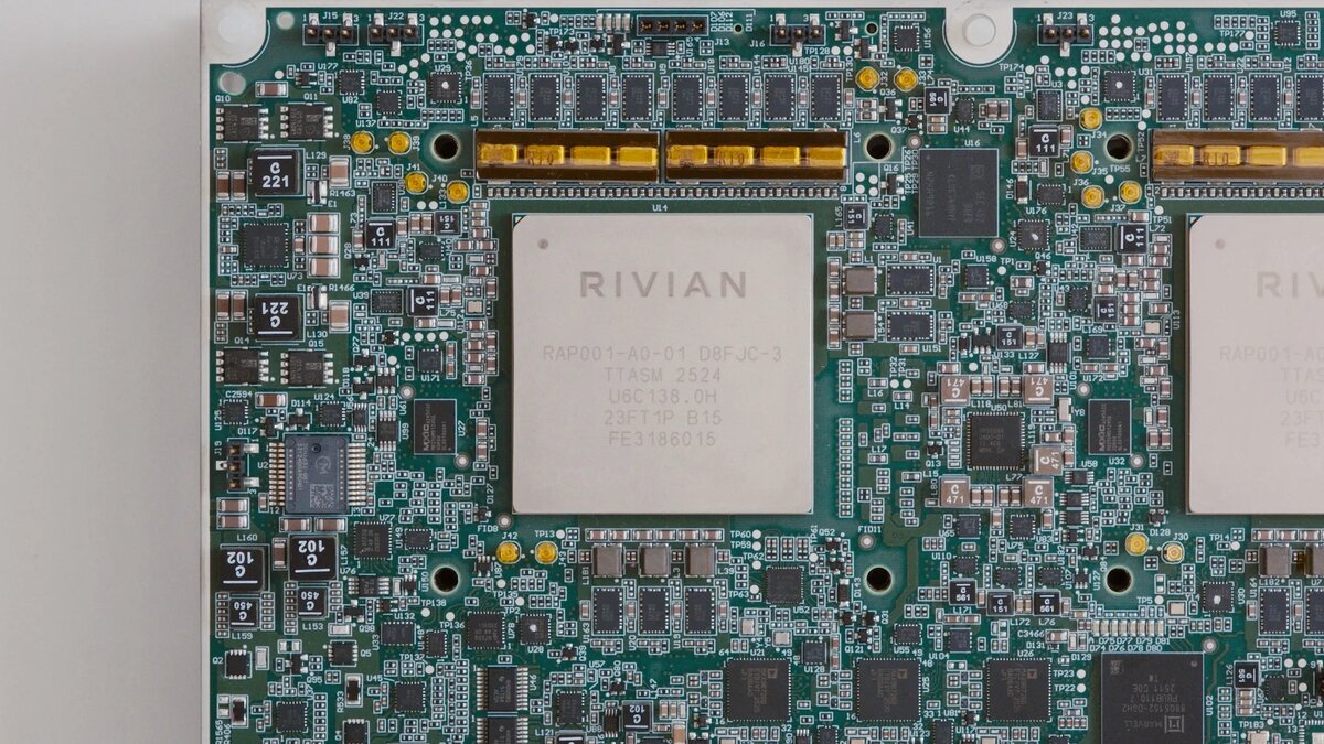 Rivian’s new chip will power the automaker’s next generation of vehicles. Image: Rivian