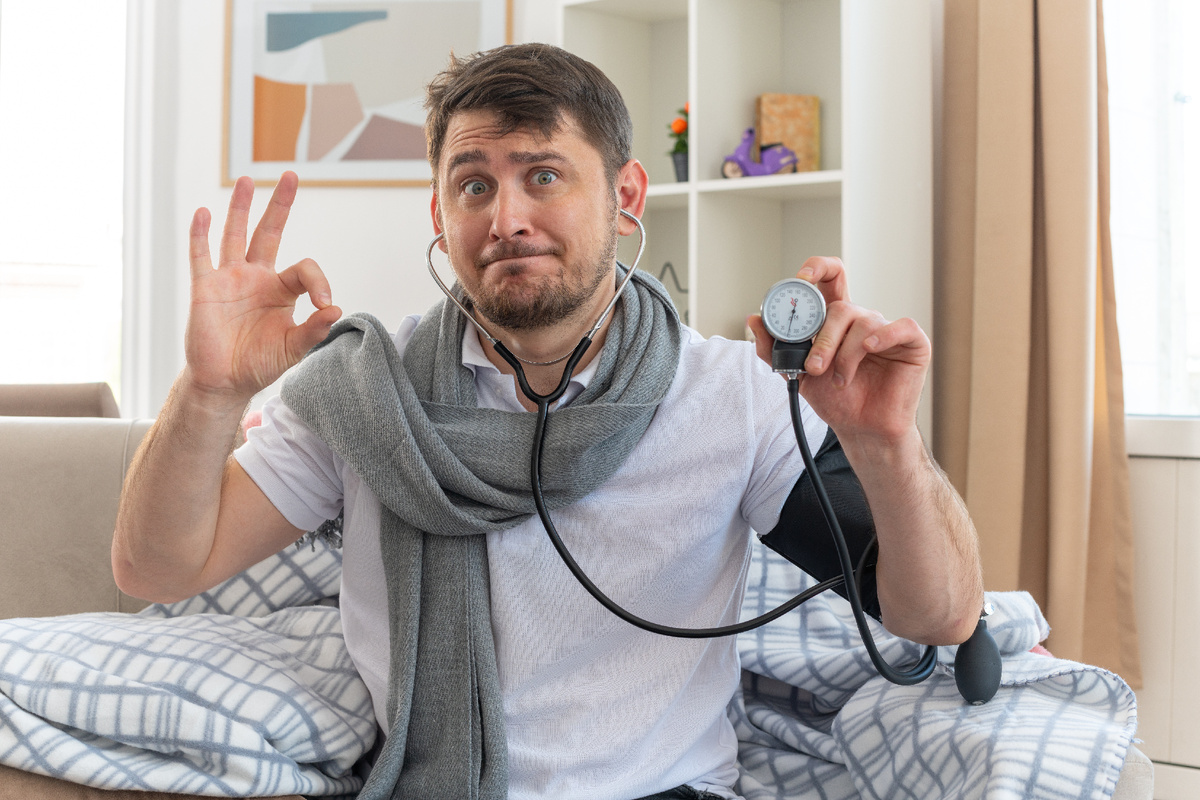 Уровень показаний артериального давления в норме