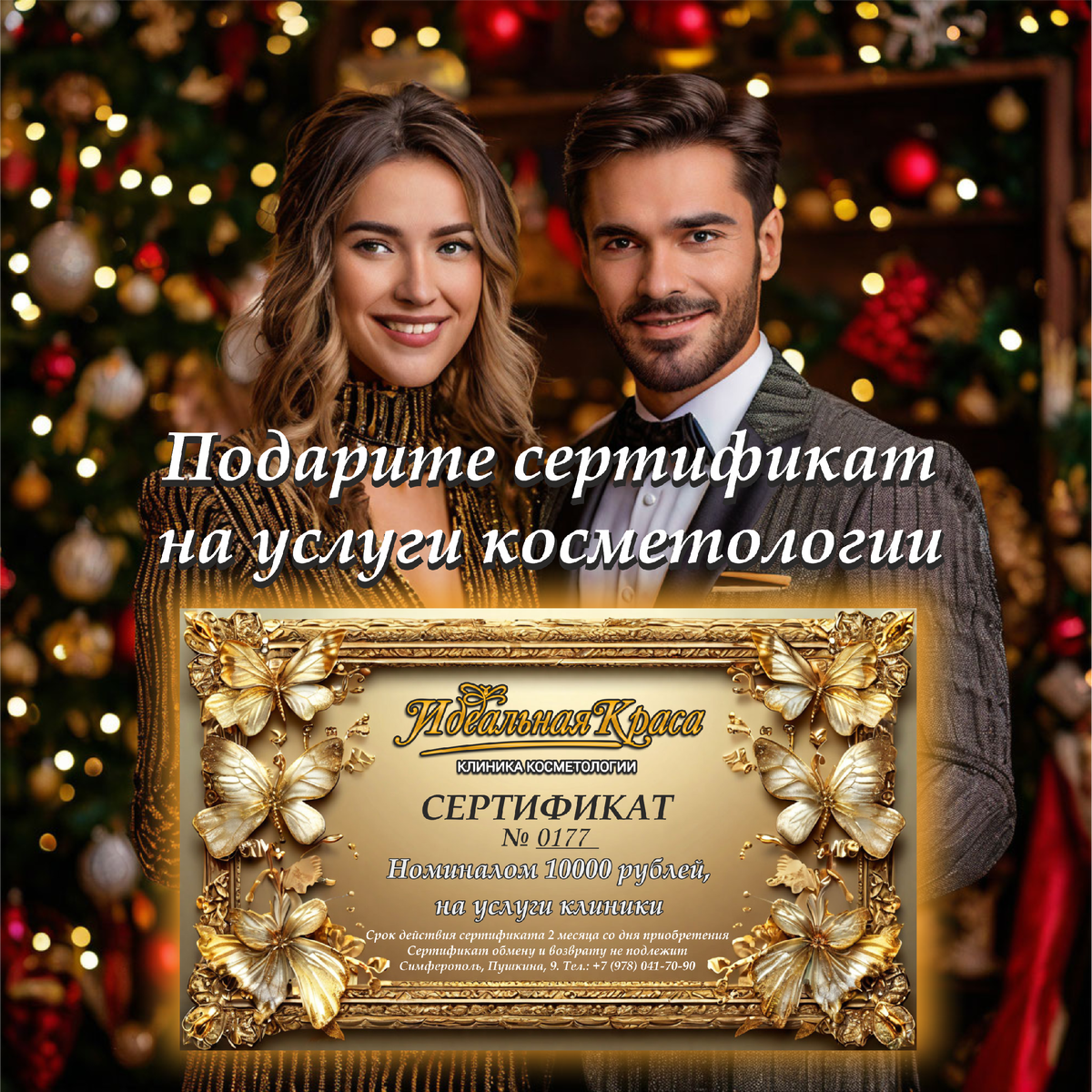 Процедуры на выбор: уходы, чистки, пилинги, массаж.