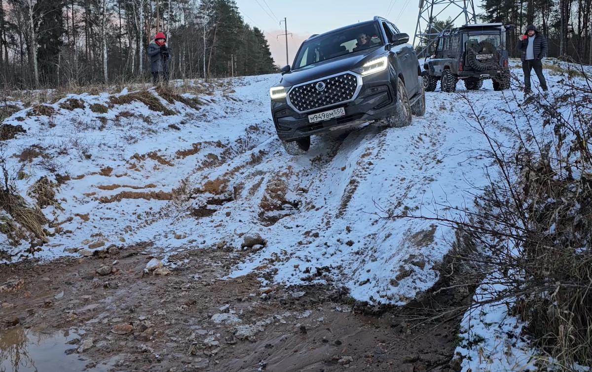 KGM Rexton: длинные свесы и не самый большой клиренс - пустяки на бездорожье, или..?