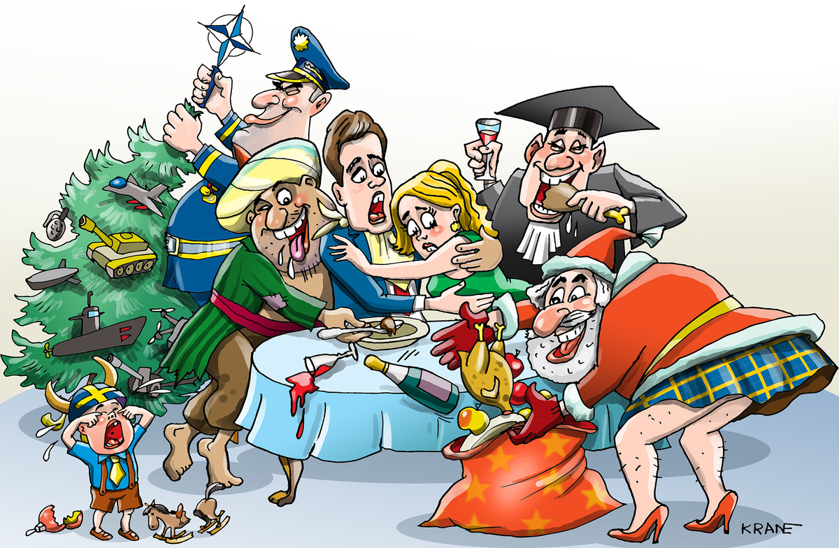 Карикатуры Евгения Крана