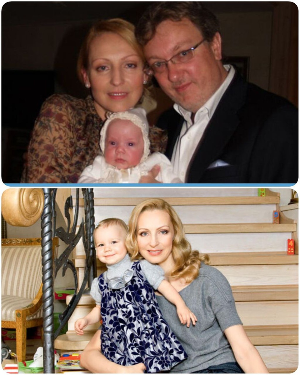 Илзе Лиепа и ее дочь, фото