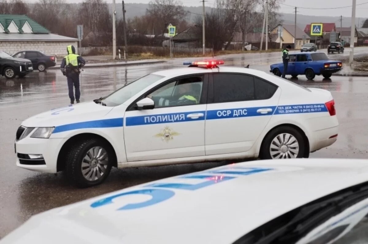    В Железнодорожном районе Пензы столкнулись 2 авто, пострадали дети