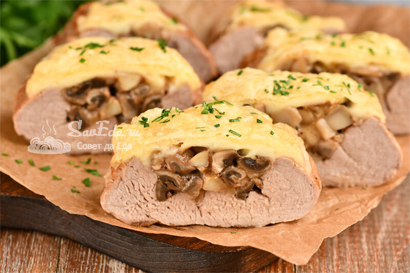 3 интересных варианта заполнения мяса начинкой (готовить легко)