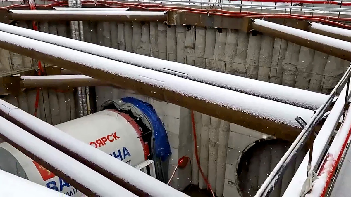     Проходческий щит «Валентина» на будущей станции «Вокзальная» давно смонтирован, но пока никуда не движется. Новый мэр Красноярска надеется, что скоро проходка возобновится