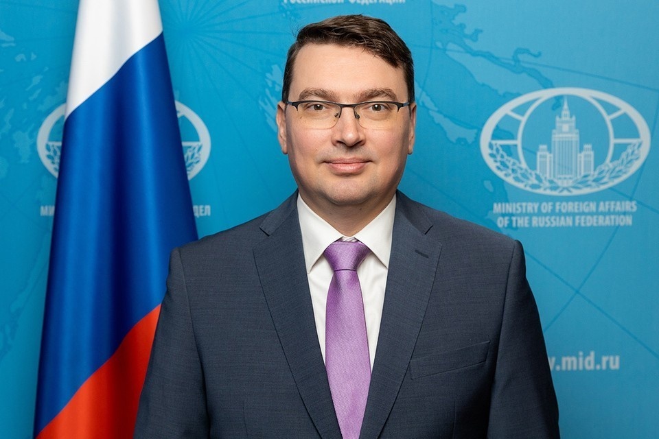    Генеральный консул РФ в Нью-Йорке Алексей Марков. Фото: Генеральное консульство РФ в Нью-Йорке