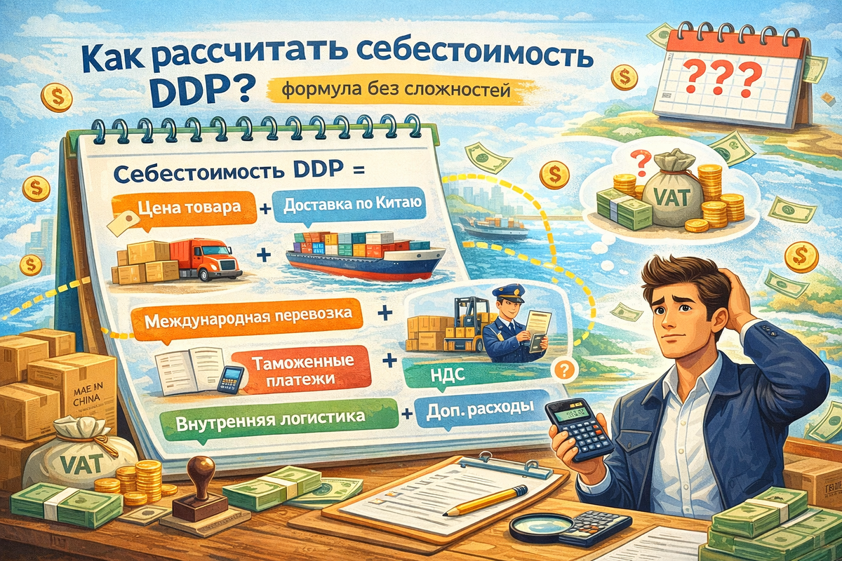 Как рассчитать себестоимость DDP: формула без сложностей
