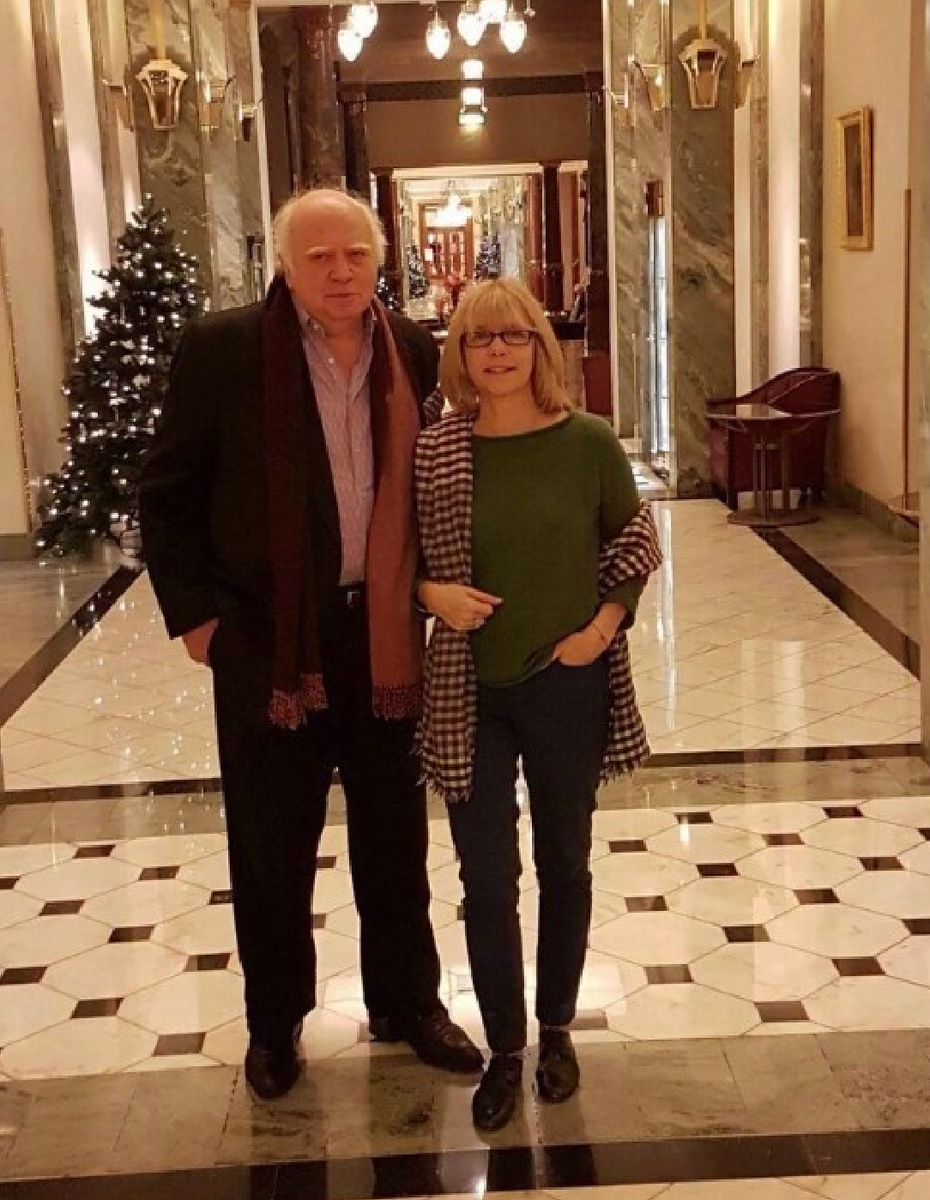    Сергей Баневич и Вера Глаголева. Фото: Соцсети Анны Нахапетовой