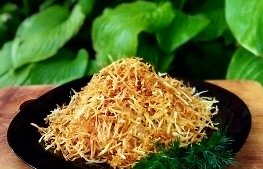 Салат с картошкой пай. Салат "Муравейник"